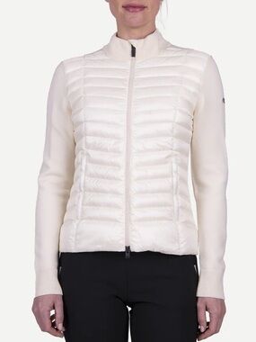KJUS Women's Ramona wool Down Insulation Jacket Ivory Sz M